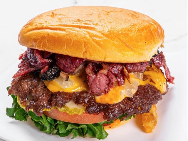 6. Pastrami Smash Burger ONLY.